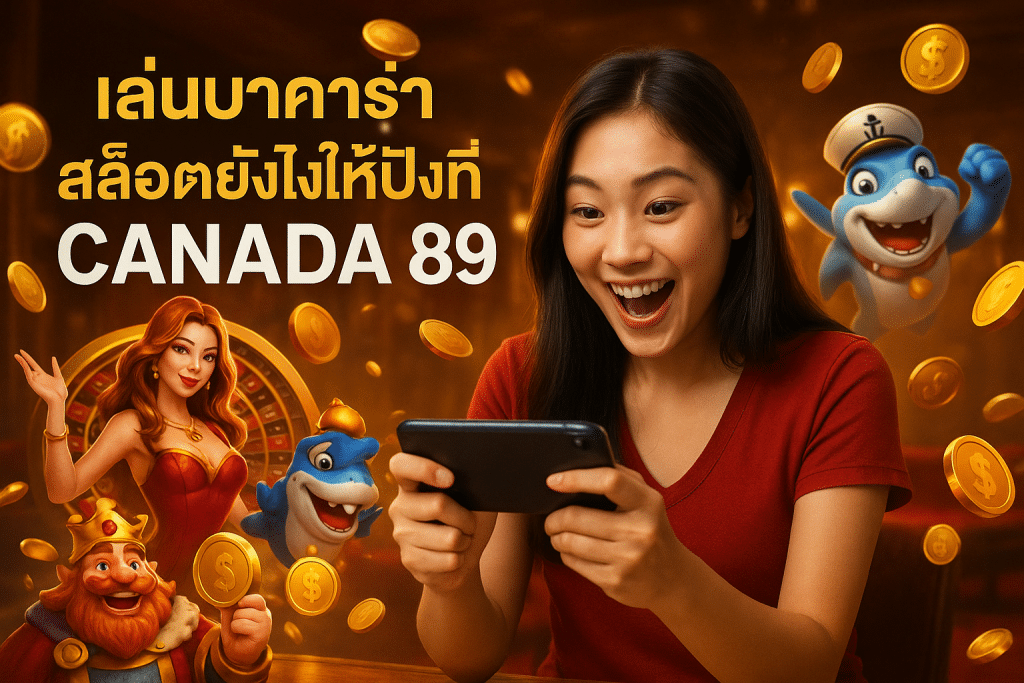 เล่นบาคาร่า สล็อตยังไงให้ปังที่ CANADA89